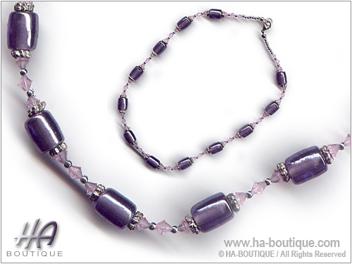 ネックレス - Bead necklace 