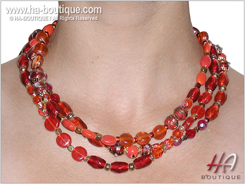 ネックレス - Collier de perles