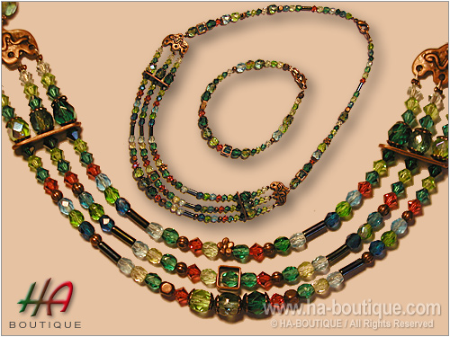 Modle de collier de perles