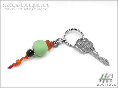 Porte cl en perles - Porte clef